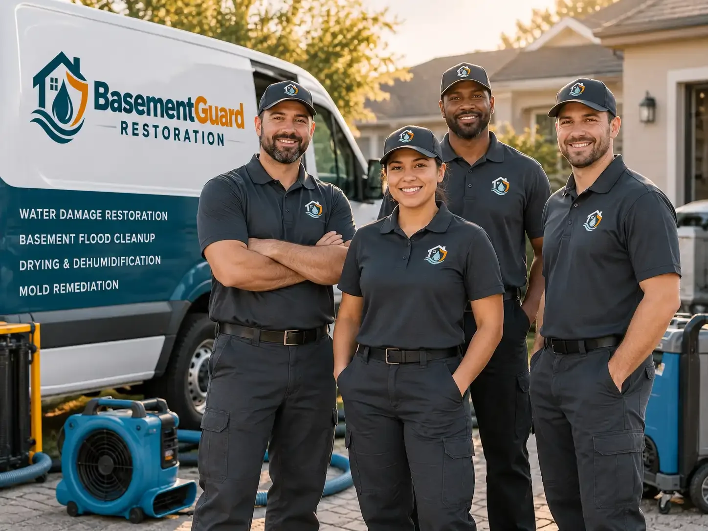 Basement Water Damage Restoration company in Freeport, MI